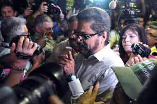 Verhandlungsführer der FARC. Ivan Márquez