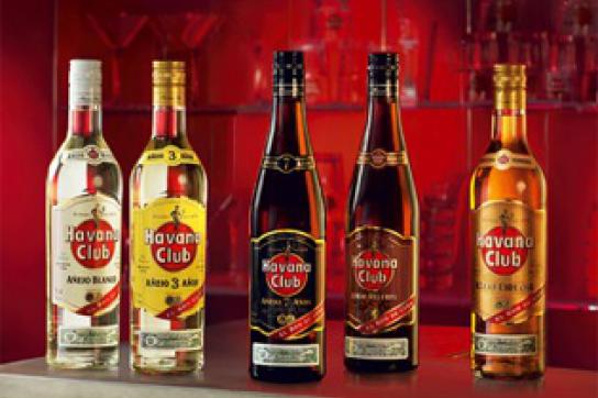Rumsorten der Marke Havana Club