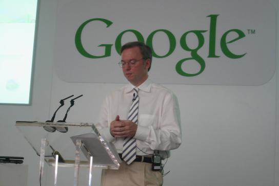 Googles Vorstandsvorsitzender Eric Schmidt will "die richtige Seite" im Drogenkrieg technologisch aufrüsten