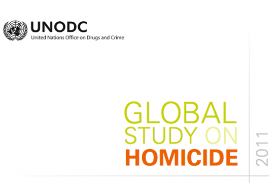 Titelblatt der UNDOC-Studie zu Morden weltweit 