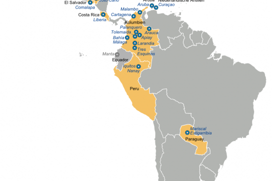 Militärstützpunkte der USA in Lateinamerika