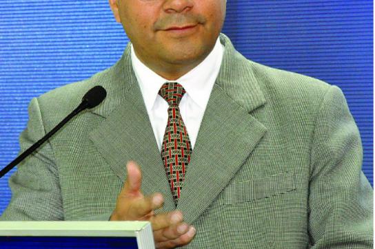 Boliviens Wirtschaftsminister Luis Arce 