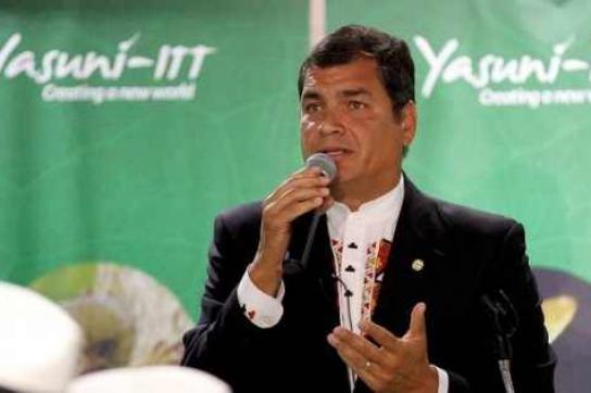 Ecuadors Präsident Rafael Correa