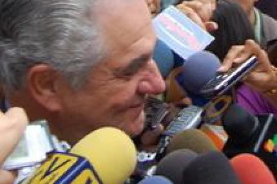 Guillermo Zuloaga, Präsident von Globovisión, beklagt die Einschränkung der Meinungsfreiheit