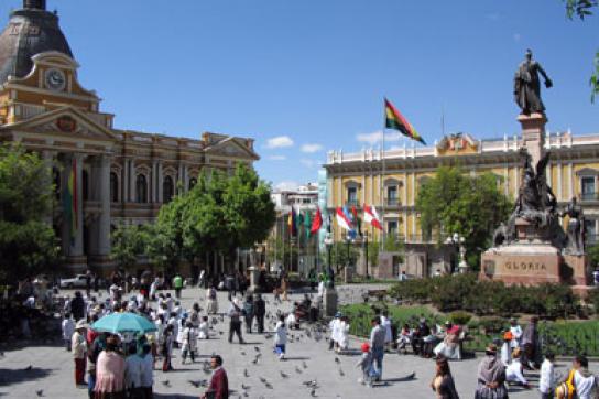 Plaza Pedro D. Murillo in La Paz