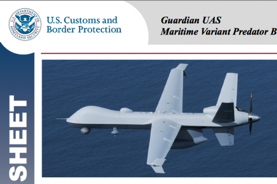 Predator-Drohne der Grenzschutzbehörde der USA