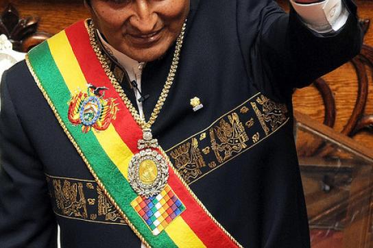 Sagt dem Kapitalismus "Adiós": Evo Morales