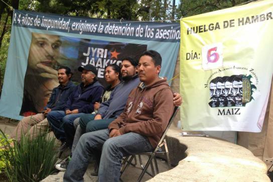 Im Hungerstreik: Omar Esparza