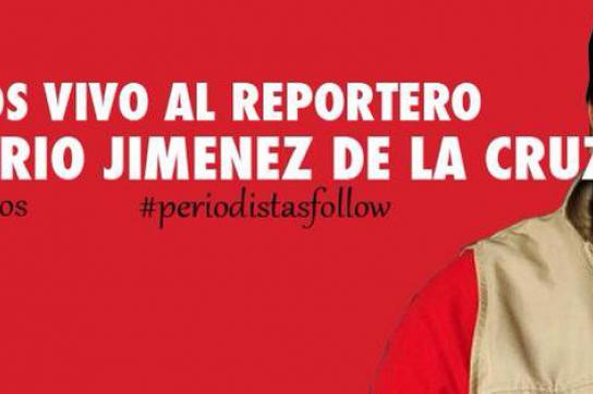 Aufruf von Kollegen für die Rettung des Journalisten: "Wir wollen den Reporter Gregorio Jiménez de la Cruz lebend"