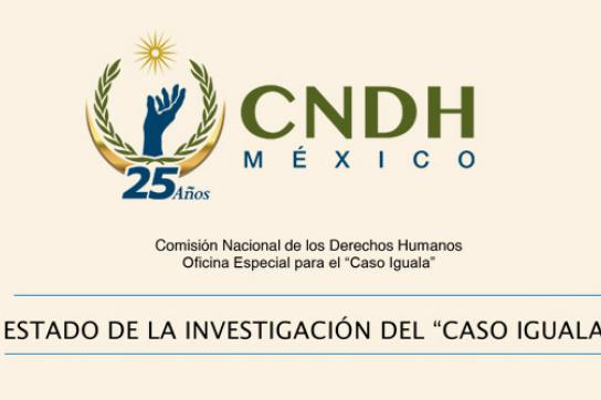 Die mexikanische Menschenrechtskommission CNDH hat einen Bericht über das Verschwindenlassen der 43 Lehramtsstudenten aus Ayotzinapa präsentiert.