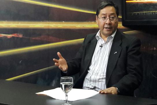 Boliviens Finanzminister Luis Arce
