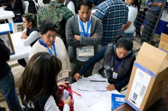 Wahlen in Ecuador: Beobachter lobten den Ablauf