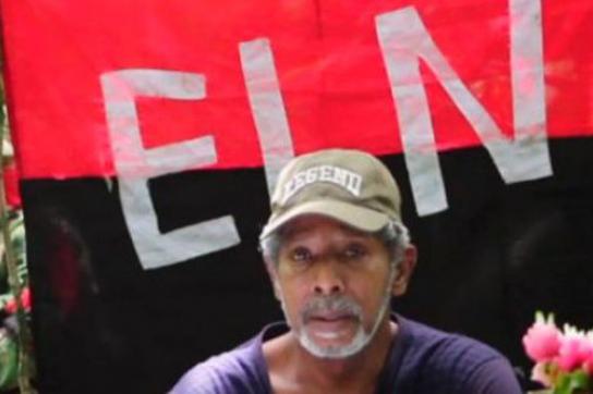 Odín Sánchez, hier noch in der Hand der ELN in Kolumbien Odín Sánchez, hier noch in der Hand der ELN in Kolumbien