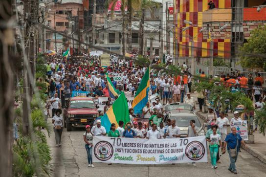 Protest Chocó 2017