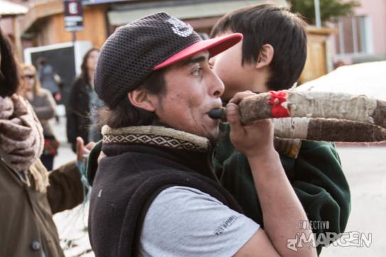 Auf einer Demonstration vergangene Woche in Bariloche, Argentinien: Letztes Foto des lebenden Rafael Nahuel