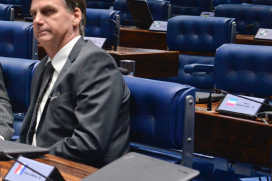 Kandidat Jair Bolsonaro in Brasilien