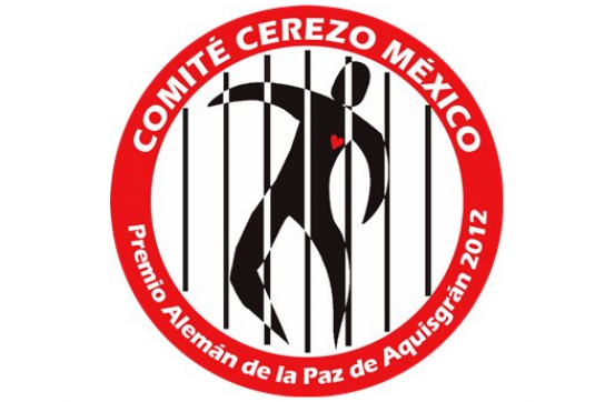 Logo des Comité Cerezo. Die Organisation bekam für ihre Arbeit 2012 den Aachener Friedenspreis