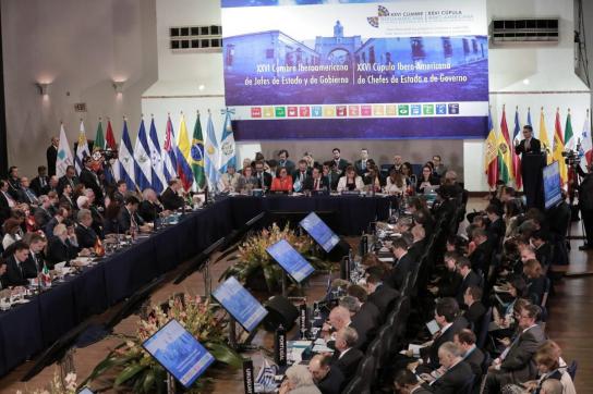 Der 26. Iberoamerika-Gipfel fand in Antigua, Guatemala statt