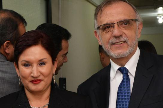 Thelma Aldana und Iván Velásquez erhalten den Alternativen Nobelpreis für ihren Einsatz gegen die Korruption in Guatemala (Foto von 2014)