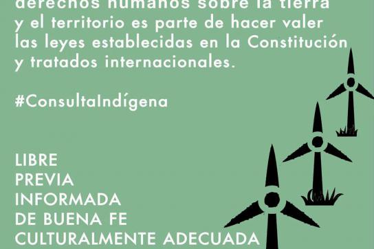Die indigene Gemeinschaft der Zapoteken aus Unión Hidalgo kämpft gegen einen Windpark