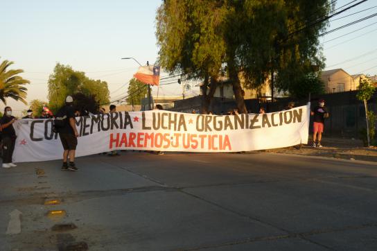 Demonstration in Renca
