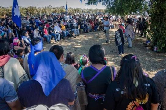 Mapuche Versammlung