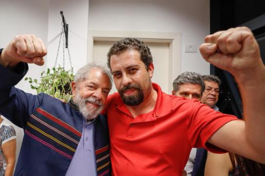 Lula da Silva (PT) stößt bei Wahlallianz mit Neoliberalen den Verbündeten Guilherme Boulos (re) (MTST/PSOL) vor den Kopf