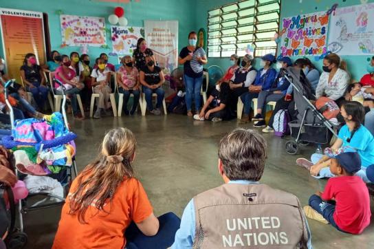 Der UN-Nothilfekoordinator traf in Venezuela auch mit Hilfsorganisationen vor Ort zusammen