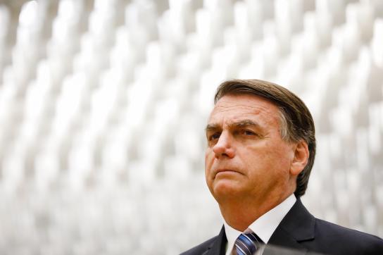 Will die rechte Opposition in Brasilien anführen: Ex-Präsident Jair Bolsonaro Jair Bolsonaro