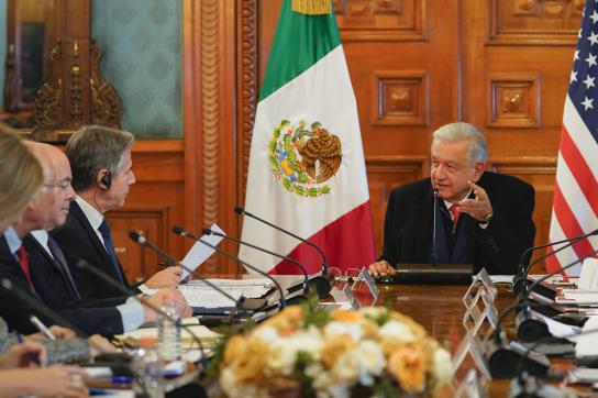 Amlo hatte hochrangige Vertreter:innen der US-Regierung zum Gespräch über Migration gebeten