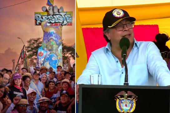 Präsident Petro: "Nicht das Volk muss in die Knie gehen“, sondern die Institution müssen sich ändern
