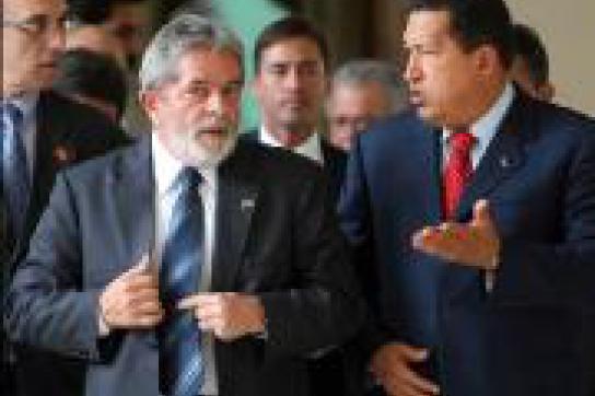 Enge Partner: Lula und Chávez Brasilien will in die OPEC