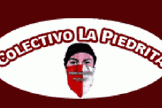 Symbol der Gruppe La Piedrita Chávez ruft militante Linke zur Ordnung