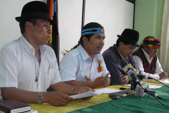 Ecuadors Ureinwohner drängen auf mehr Einfluss