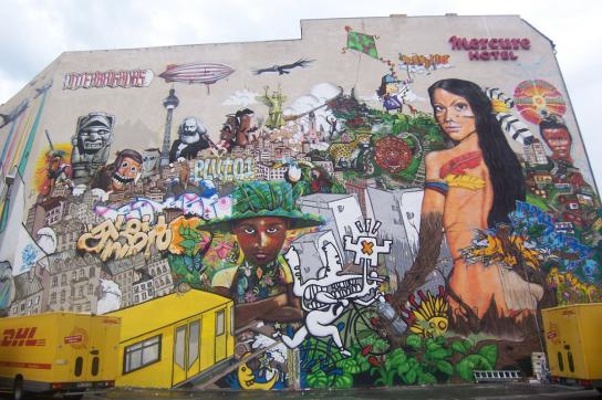 Größtes Wandbild Berlins eingeweiht