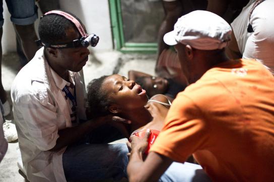 Spenden für kubanische Ärzte in Haiti